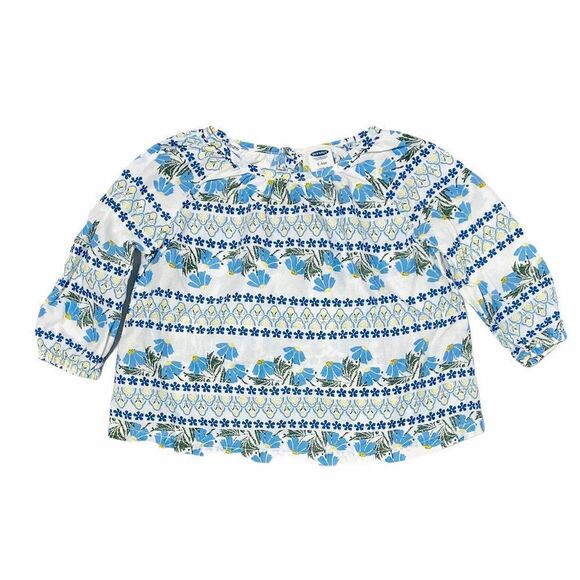 Old Navy Boho Floral Print Shirt - Picture 1 of 3
